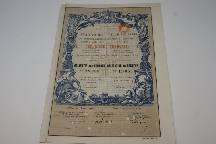 Ville de Paris emprunt