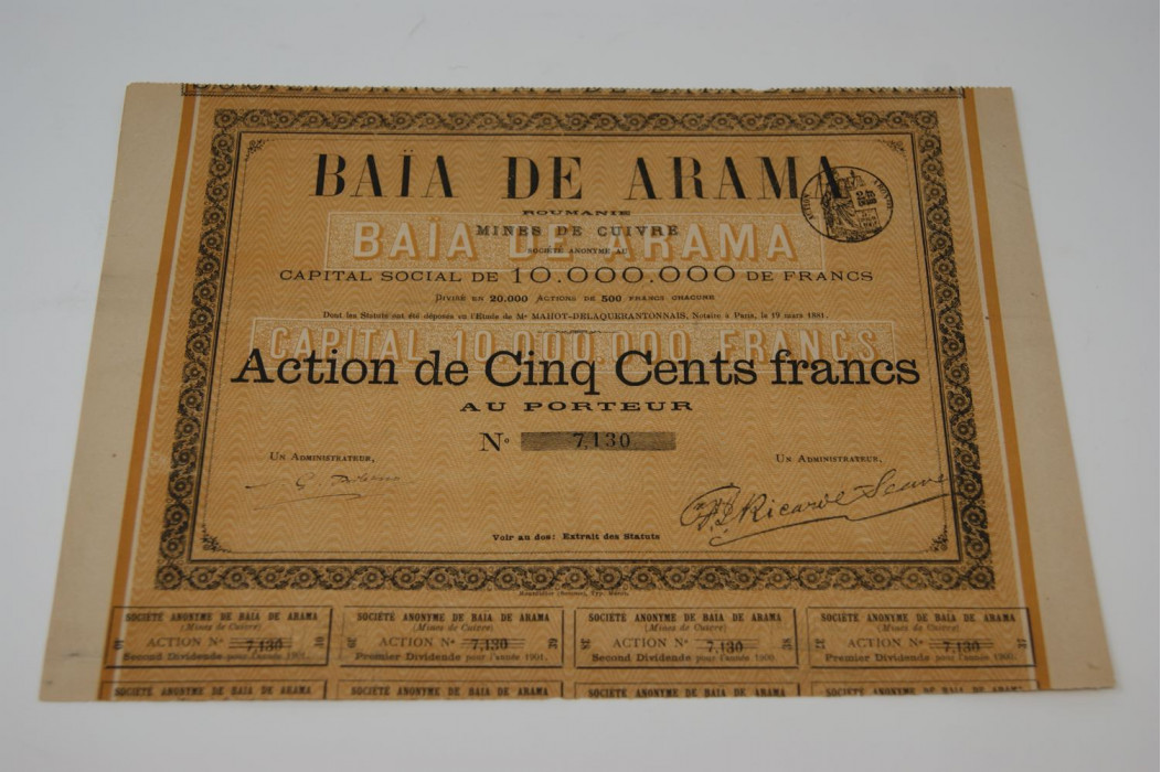 Baïa de Arama Roumanie Mines de cuivre