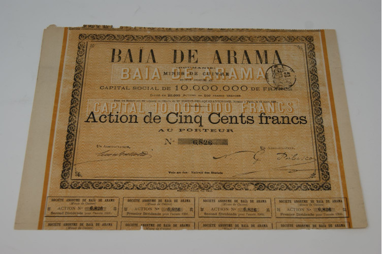 Baïa de Arama Roumanie Mines de cuivre