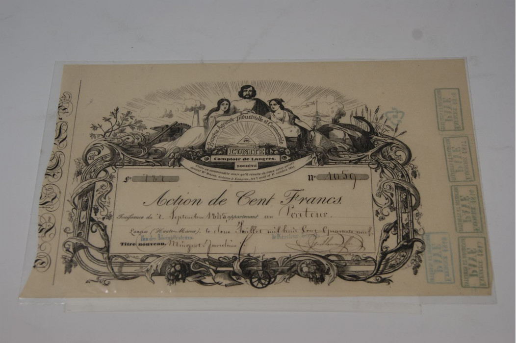  industrielle et commerciale L'Unité Comptoir de Langres