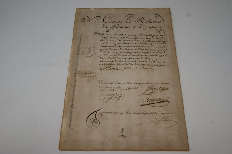 Canal de Richelieu en Provence et Dépendances