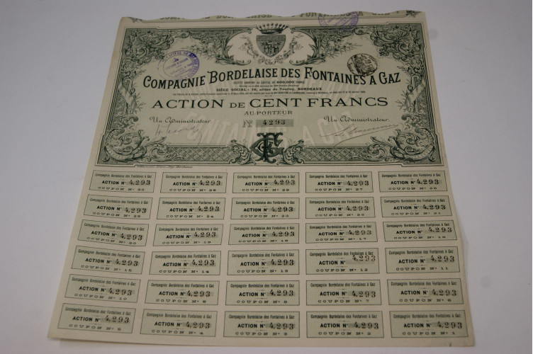 Compagnie bordelaise des fontaines à gaz