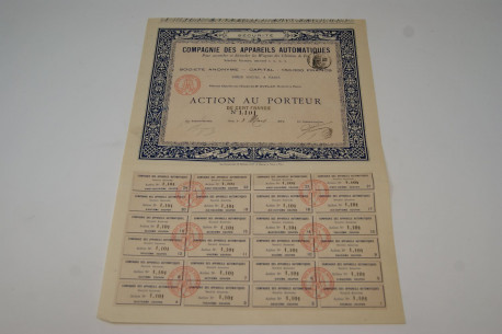 Compagnie des appareils automatiques pour accrocher et décrocher les wagons des chemins de fer