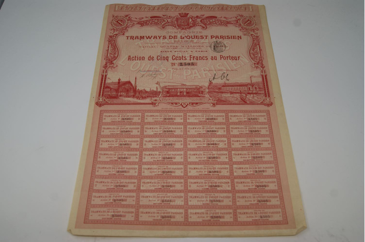Compagnie des tramways de l'ouest parisien