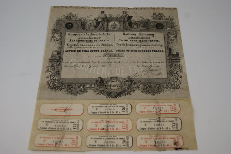 Compagnie du chemin de fer de Charleroy à la frontière de France