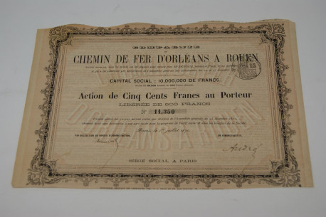 Compagnie du chemin de fer d'Orléans à Rouen