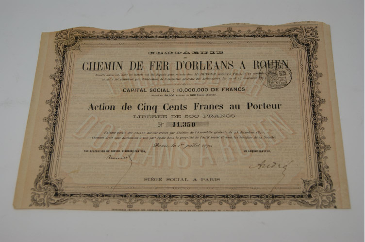 Compagnie du chemin de fer d'Orléans à Rouen