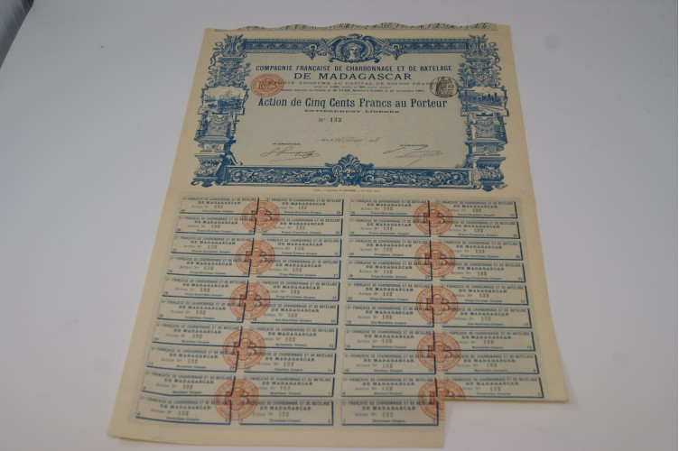 Compagnie française de charbonnage et de batelage de Madagascar