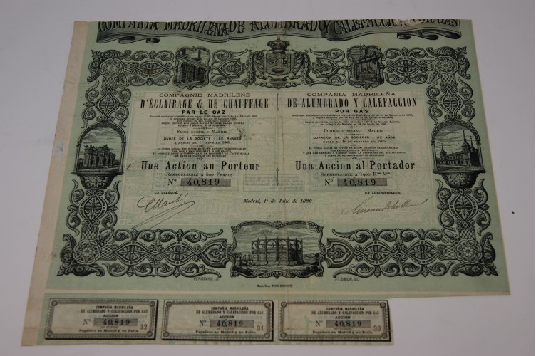 Compagnie madrilène d'éclairage et de...