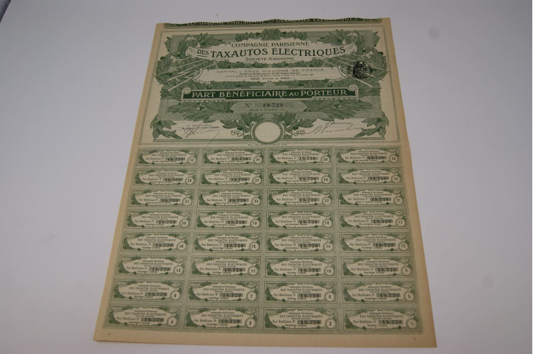 Compagnie parisienne des taxautos éléctriques