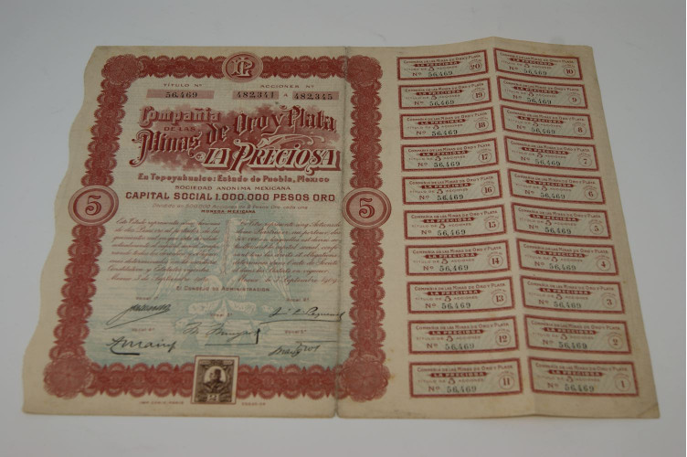 Compañia de las minas de oro y plata...