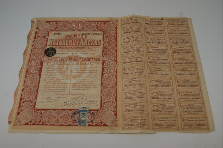 Compañia minera Nazareno y anexas