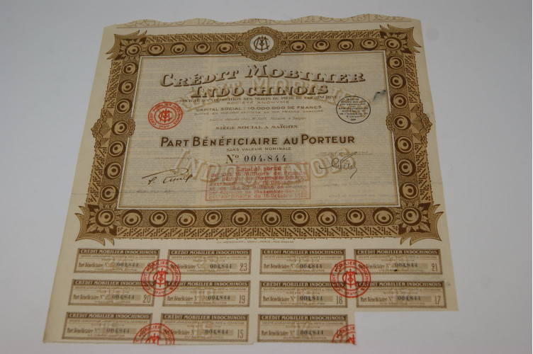 Crédit mobilier Indochinois