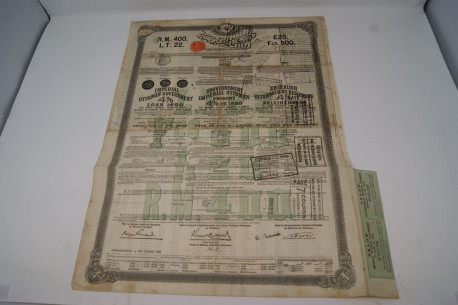 Gouvernement Impérial Ottoman Emprunt 4% de 1890