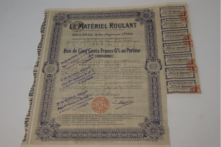 Le Matériel Roulant