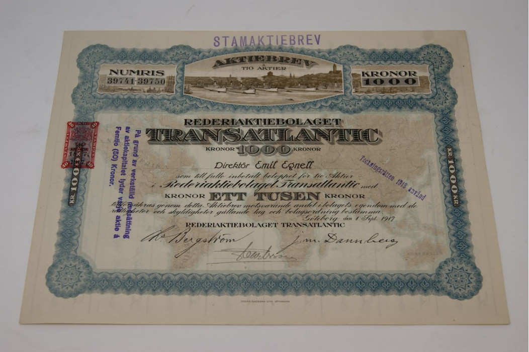 Rederiaktiebolaget Transatlantic