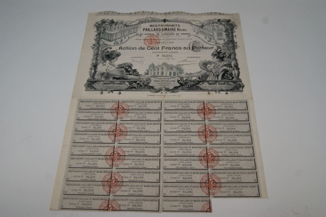 Restaurants Paillard et Maire Réunis