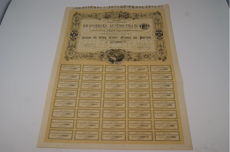 Société anonyme des brasseries...