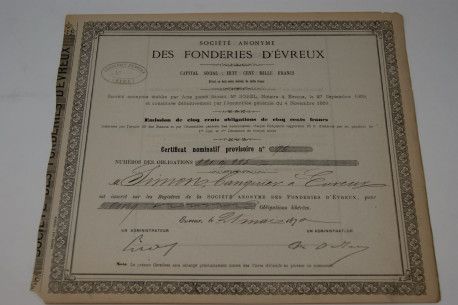 Société anonyme des fonderies d'Évreux