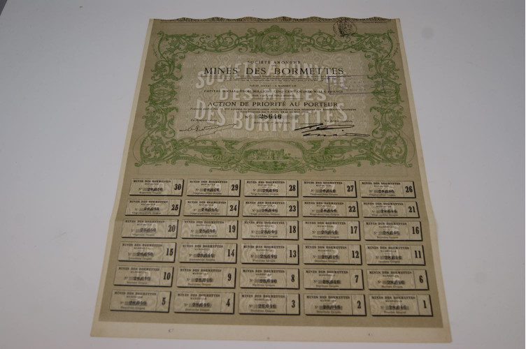 Société anonyme des mines des Bormettes