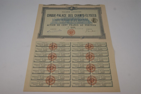 Société Anonyme du Cirque-Palace des Champs Elysées