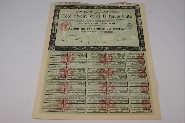 Société coloniale de la Côte d'Ivoire...