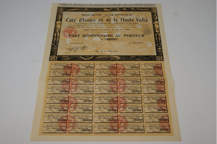 Société coloniale de la Côte d'Ivoire...
