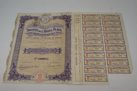 Société de l'Hôtel Plaza