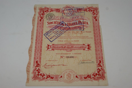 Société de l'Hôtel Plaza