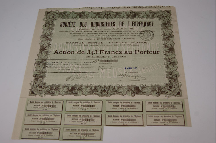 Société des ardoisières de l'éspérance