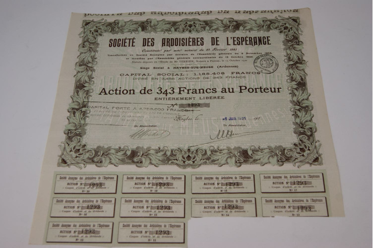 Société des ardoisières de l'éspérance