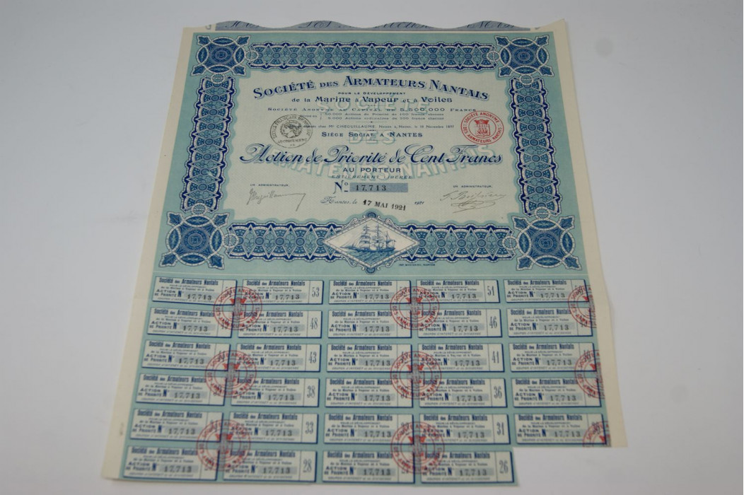 Société des armateurs nantais pour le développement de la marine à vapeur et à voile