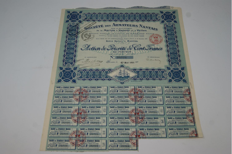 Société des armateurs nantais pour le...