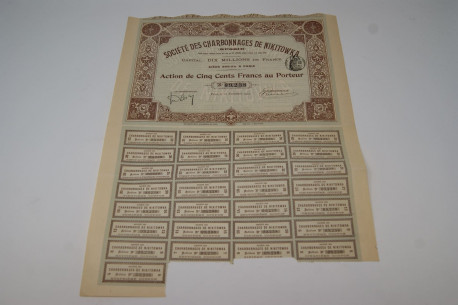 Société des charbonnages de Nikitowka (Russie)