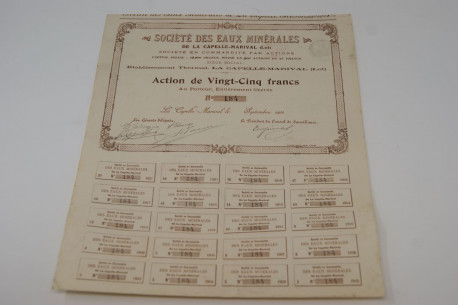 Société des eaux minérales de la Capelle-Marival