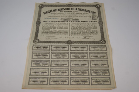 Société des mines d'or de la Sierra del Oro