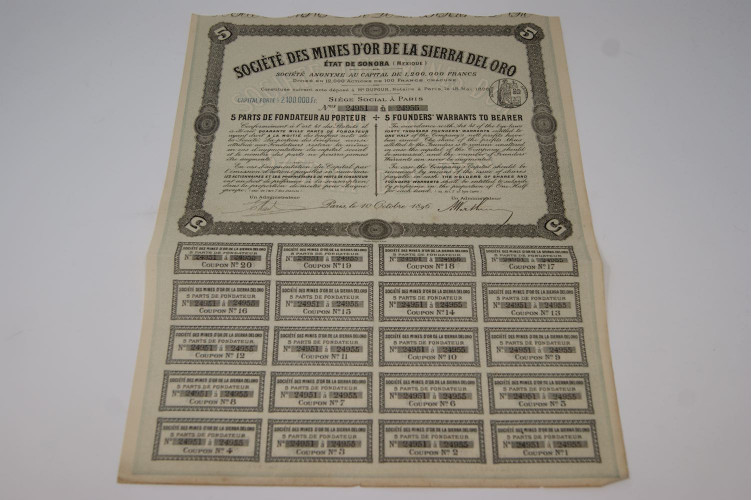 Société des mines d'or de la Sierra del Oro