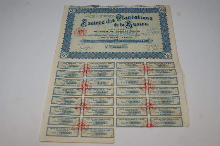 Société des plantations de la Busira