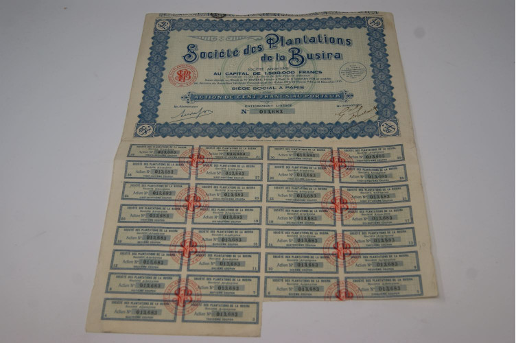 Société des plantations de la Busira