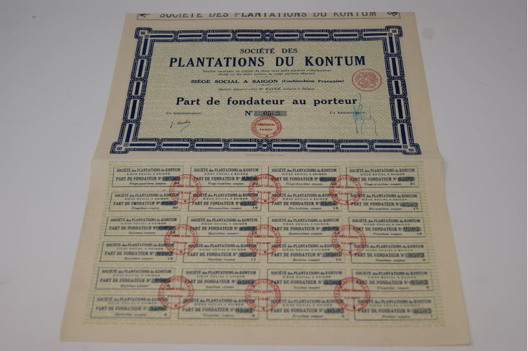 Société des plantations du Kontum