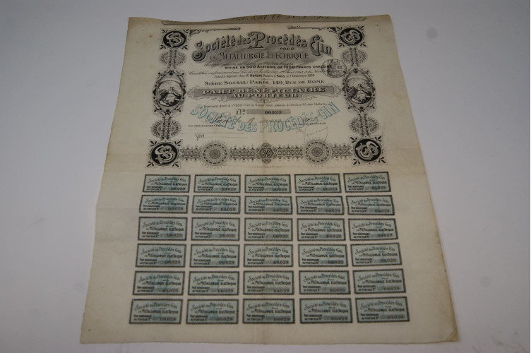 Société des procédés Gin pour la métallurgie éléctrique