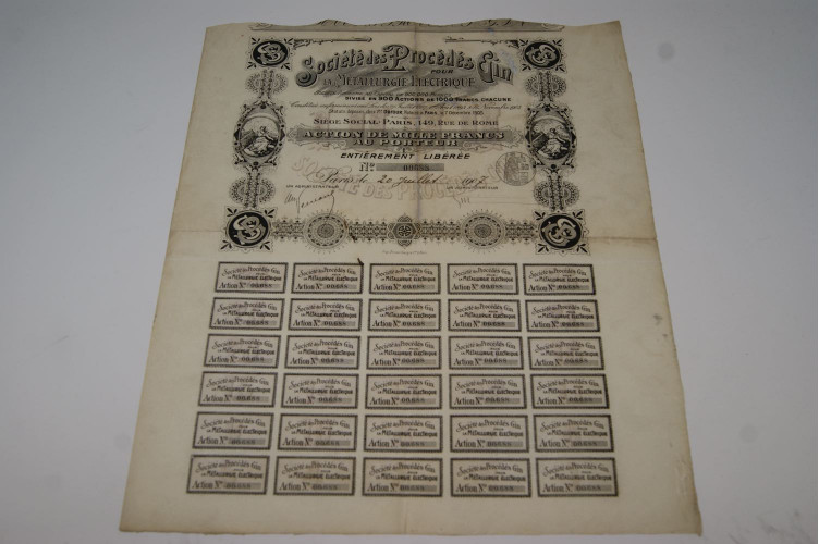 Société des procédés Gin pour la métallurgie éléctrique