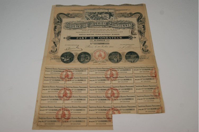 Société des rizeries parisiennes Anciens Etablissements Nicolas & Cie.