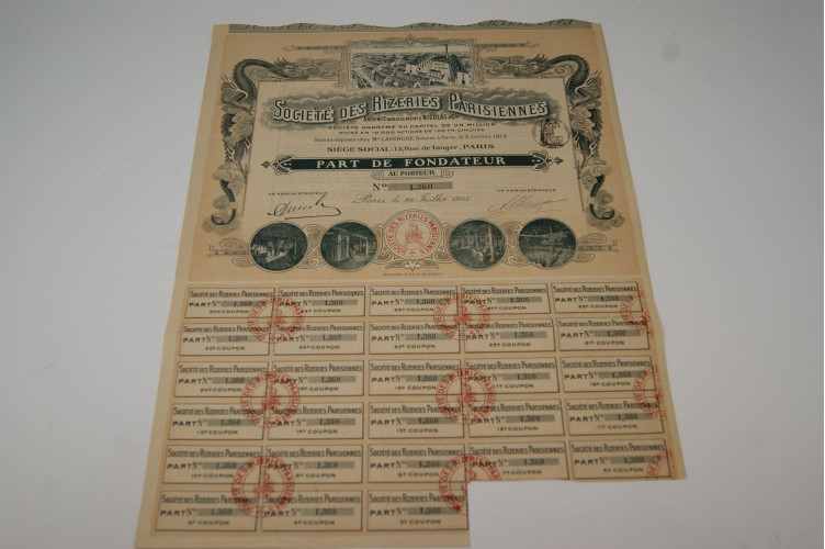 Société des rizeries parisiennes...