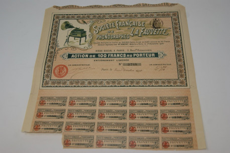 Société française de phonographes La Fauvette