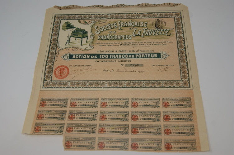 Société française de phonographes La Fauvette