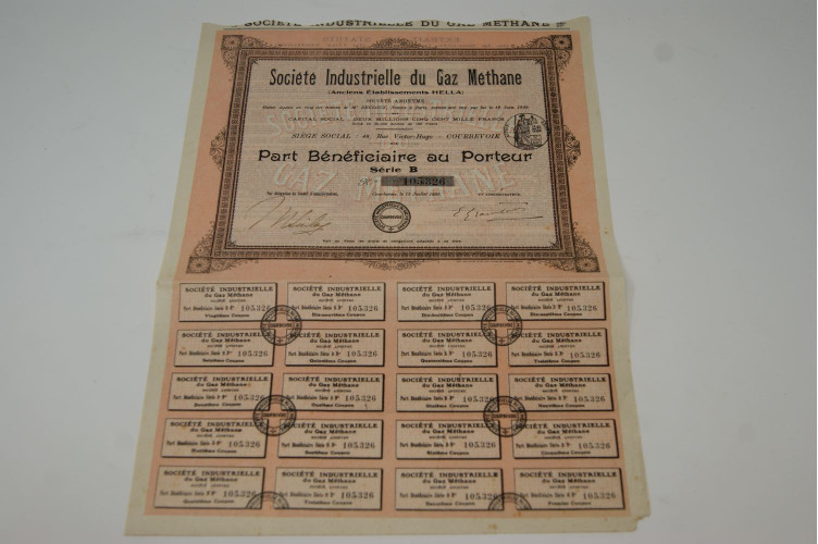 Société industrielle du gaz méthane