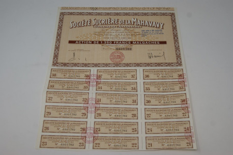 Société sucrière de la Mahavavy (Domaine de l'Ankaratra)