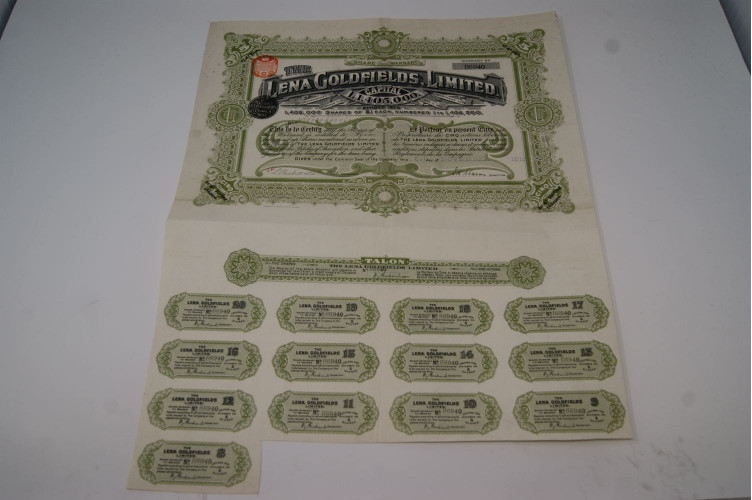 The Lena Goldfields Limited