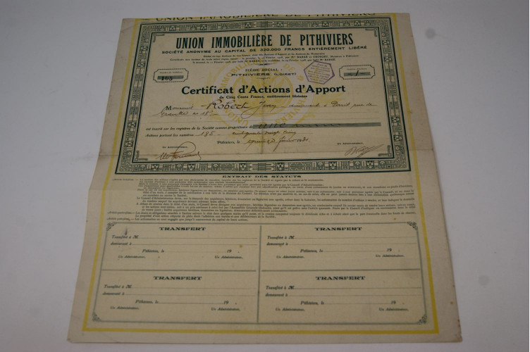 Union immobilière de Pithiviers